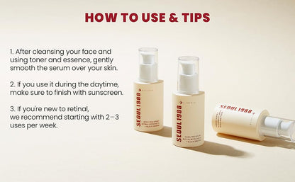 K-Secret Seoul 1988 Serum : Retinal Liposome 2% + Black Ginseng