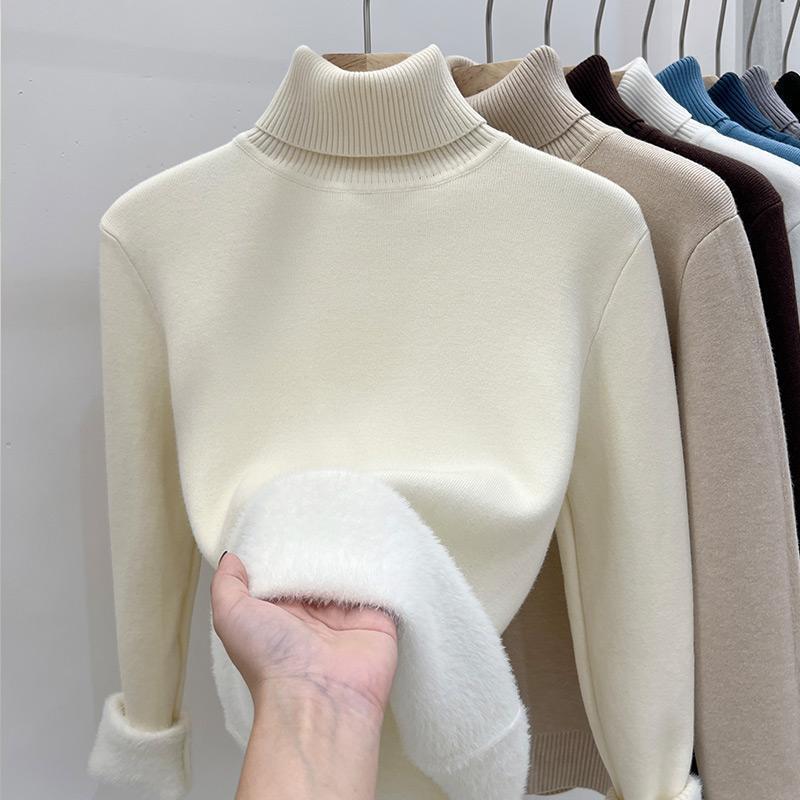 Cozy Luxe Fleece Turtleneck Sweater™