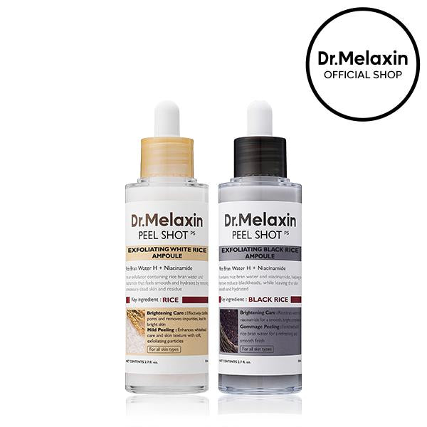 Dr.Melaxin Peel Shot - Glow Rise Peeling Ampoule, Soft Exfoliating Dead Skin Cells Remover