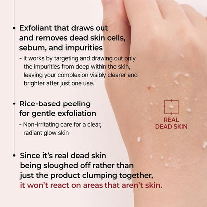 Dr.Melaxin Peel Shot - Glow Rise Peeling Ampoule, Soft Exfoliating Dead Skin Cells Remover